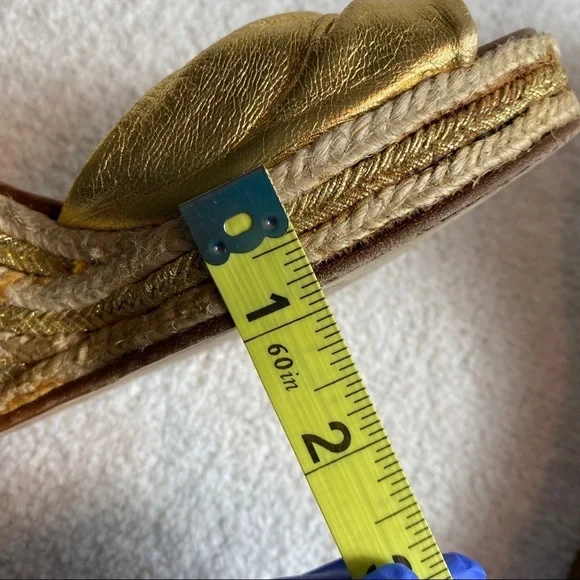 Kate spade leather wedges size 8.5 - Picture 8 of 9